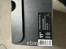 Air Jordan 11 Retro Low TD Cleat Game WHITE/BLACK-CONCORD-BLACK size 11.5