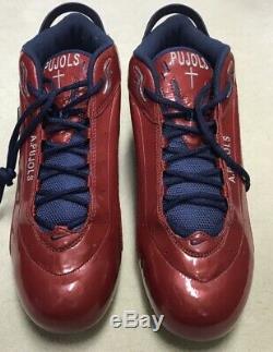 Albert Pujols 2003 NIKE St. Louis Cardinals Game Used/Issued Promo Shoes/Cleats