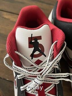 Albert Pujols 2012 Game Issued Used Baseball Cleats Angels Cardinals 700 HRs