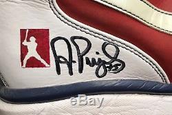 Albert Pujols 2x Signed 2007 Game Used NIKE Cleats Sz 12.5 Autograph MEARS LOA