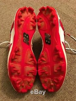 Albert Pujols MLB Holo Game Used Cleats 2016 Los Angeles Angels