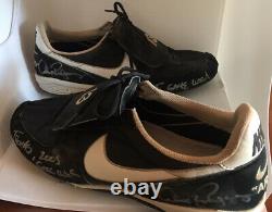 Alex Rodriguez (NY Yankees) Game Used Autographed Inscribed Cleats (AROD LOA)
