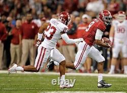 Amari Cooper Game Used 2014 Sugar Bowl Football Cleats Alabama Oklahoma