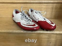 Andrew Luck Game Used Stanford Cardinal Cleats Game Worn