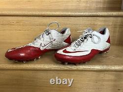 Andrew Luck Game Used Stanford Cardinal Cleats Game Worn