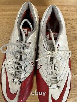 Andrew Luck Game Used Stanford Cardinal Cleats Game Worn