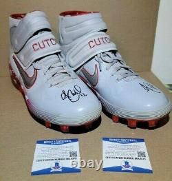 Andrew McCutchen Game Used Cleats Signed Autographed Auto NIKE Alpha Huarache 2