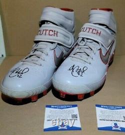 Andrew McCutchen Game Used Cleats Signed Autographed Auto NIKE Alpha Huarache 2