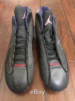 Andruw Jones Jordan PE XIII 13 Game Used Worn Shoes Cleats Signed Auto Braves