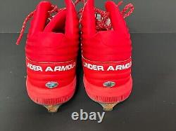 Andy Pages Los Angeles Dodgers Auto Signed 2023 Game Used Cleats