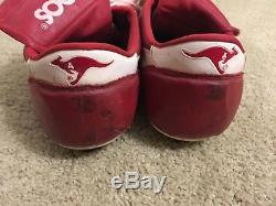 Andy Van Slyke Game Used Roos Cleats 1986 St. Louis Cardinals Pittsburgh Pirates