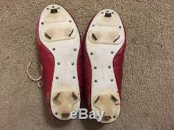 Andy Van Slyke Game Used Roos Cleats 1986 St. Louis Cardinals Pittsburgh Pirates