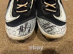 Anthony Rizzo MLB Fanatics Signed Cert Game Used Autographed Cleats 2023 Yankees