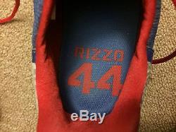 Anthony Rizzo MLB Holo Game Used Autographed Cleats 2016 Chicago Cubs WS SEASON