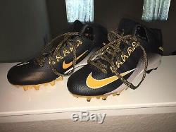 Antonio Brown Game Used Cleats Nike Alpha Pittsburgh Steelers Oakland Raiders LV