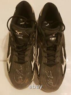 Austin Romine Signed Game Used Cleats NYY 2011 Future All-Star Game MLB Authent