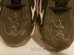 Austin Romine Signed Game Used Cleats NYY 2011 Future All-Star Game MLB Authent