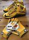 Auth NFL Pittsburgh Steelers Antonio Brown Signed Cleats And Game Used Gloves