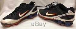 Authentic Mlb Certified Game-used Ny Mets David Wright Nike Cleats 08/11/08