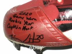 Awesome Tejay Antone Cincinnati Reds #70 Game Worn Signed Custom Nike Cleats
