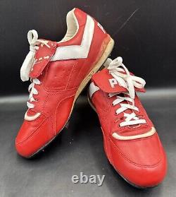 Baseball cleats player issued Cincinatti Reds 1990's Pony 4549-1 MLB Size 11