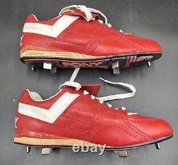 Baseball cleats player issued Cincinatti Reds 1990's Pony 4549-1 MLB Size 11