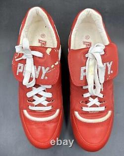 Baseball cleats player issued Cincinatti Reds 1990's Pony 4549-1 MLB Size 11