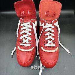 Baseball cleats player issued Cincinatti Reds 1990's Pony 4549-1 MLB Size 11