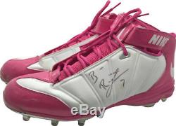 Ben Roethlisberger Signed Autographed 2009 Game Used Steelers Cleats PSA/DNA NFL
