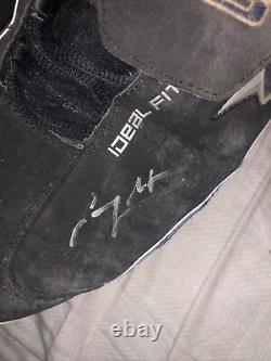 Ben Zobrist game used cleats Tampa Bay Rays Autograph
