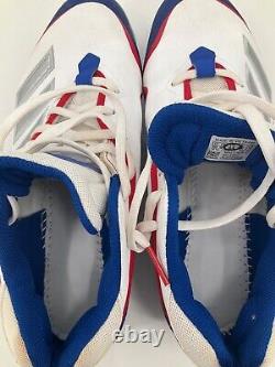 Billy Hamilton Jacksonville Jumbo Shrimp Team Issued Adidas Game Used Cleats 10