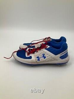 Billy Hamilton Jacksonville Jumbo Shrimp Under Armour Game Used Cleats Size 13