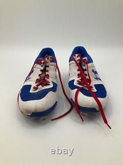 Billy Hamilton Jacksonville Jumbo Shrimp Under Armour Game Used Cleats Size 13