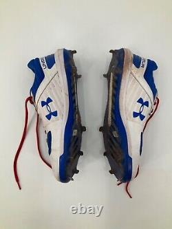 Billy Hamilton Jacksonville Jumbo Shrimp Under Armour Game Used Cleats Size 13