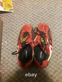 Boots Day Signed Game Used Cleats 2003 St Louis Cardinals Coach #34