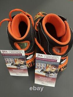 Brandon Crawford game used autographed cleats 2021 JSA Authentication