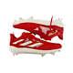 Brandon Marsh Phi 2024 Game Worn Red Adidas Summer Bash Adizero Cleats Sz 13 LOA