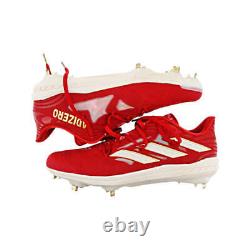 Brandon Marsh Phi 2024 Game Worn Red Adidas Summer Bash Adizero Cleats Sz 13 LOA