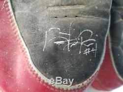 Brandon Phillips Cincinnati Reds Autographed Game Used Worn Nike Baseball Cleats