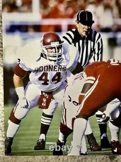Brian Bosworth Oklahoma Sooners game worn Nike Cleats vs Nebraska 1986