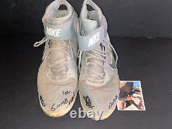 Bryan Ramos Chicago White Sox Auto Signed 2022 Game Used Cleats Beckett COA