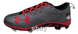 Bryce Harper Twice Signed Game Issued Phillies Under Armor Cleats Fanatics