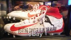 Buffalo Bills Josh Allen My Cause, My Cleats game used cleats, LLS fundraiser