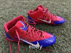 Buffalo Bills Kiko Alonso Game Used Signed Cleats & 4x6 Picture Of Style Match