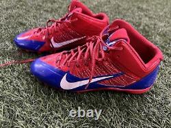 Buffalo Bills Kiko Alonso Game Used Signed Cleats & 4x6 Picture Of Style Match