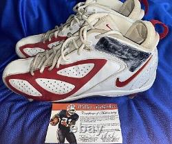 Buffalo bills Autographed Signed Game Used Cleats Directly From Willis McGahee