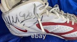 Buffalo bills Autographed Signed Game Used Cleats Directly From Willis McGahee