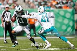 Byron Maxwell Miami Dolphins Game Used Worn Cleats VS Jets Final Game With Phins