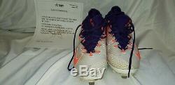 CARLOS GONZALEZ ROCKIES GAME USED CLEATS Cargo #5 in cleats MLB ALL STAR RARE