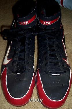 CARLOS LEE (White Sox/Brewers/Rangers/Astros/Marlins) Game Used/Worn CLEATS